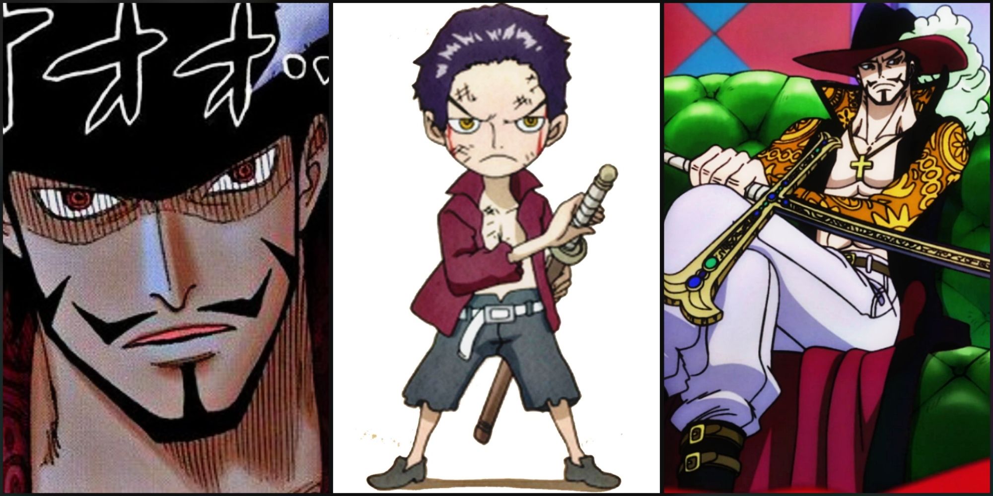 One Piece: Oda Reveals Mihawk's Past In SBS Vol. 108