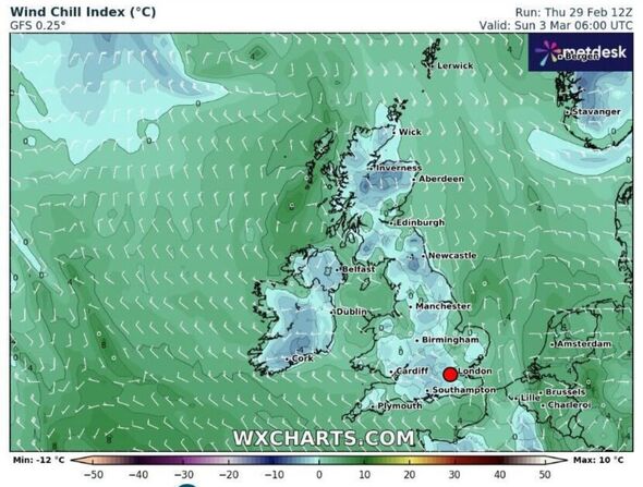 New Weather Maps Show Britain Battered By 72 Hours Of Non-stop Snow