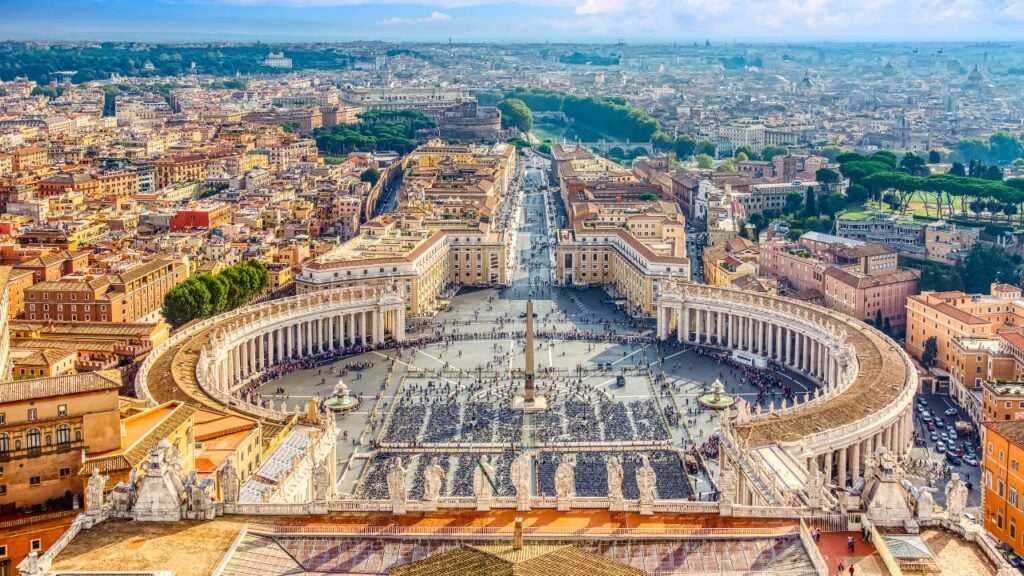 <p>Vatican City is the smallest independent nation in the world, and its stance on violent weapons is predictable, given its religious nature. Notably, exceptions for the firearm prohibition exist for the Swiss Guard who protect the Pope and city. </p>