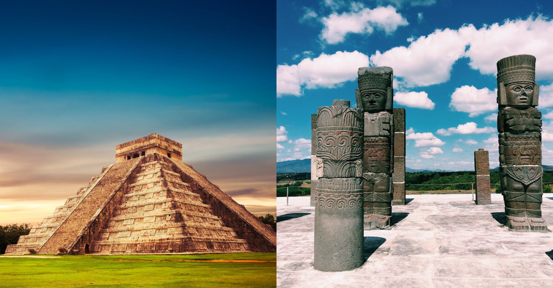 <p>Lorsque l'on évoque les civilisations précolombiennes, on pense souvent aux Aztèques, aux Mayas et aux <a href="https://www.starsinsider.com/fr/cuisine/505483/le-ceviche-ce-plat-de-poisson-cru-emblematique-du-perou" rel="noopener">Incas</a>. Toutefois, outre ces groupes importants, d'autres civilisations ont apporté des contributions significatives à la science, à la gastronomie et à la spiritualité. Les Toltèques, par exemple, ont vécu au 10ᵉ siècle dans ce que nous appelons aujourd'hui le Mexique.<br><br>Si vous souhaitez entreprendre un voyage dans le passé, vous pouvez vous attendre à rencontrer des paysages à couper le souffle, des monuments remarquables et une sagesse ancienne qui vous inspireront et vous étonneront. Cliquez sur cette galerie pour commencer.</p><p>Tu pourrais aussi aimer: </p>