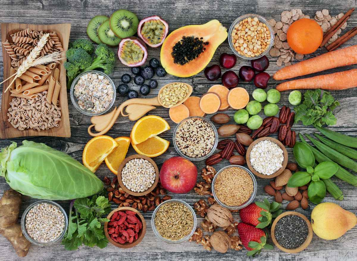 <p>If you often deal with the discomfort of being constipated, it may be a sign that you need to increase your fiber intake! High-fiber foods can help keep you regular and <a rel="noopener noreferrer external nofollow" title="Barber TM, Kabisch S, Pfeiffer AFH, Weickert MO. The Health Benefits of Dietary Fibre. Nutrients. 2020 Oct 21;12(10):3209. doi: 10.3390/nu12103209. PMID: 33096647; PMCID: PMC7589116." href="https://www.ncbi.nlm.nih.gov/pmc/articles/PMC7589116/">prevent constipation</a> because they can soften your stool, which allows it to pass through more smoothly. Not only does a high-fiber diet help regulate your digestion in the short term, but it's also been found to help prevent related <a rel="noopener noreferrer external nofollow" title="James W Anderson, Pat Baird, Richard H Davis, Stefanie Ferreri, Mary Knudtson, Ashraf Koraym, Valerie Waters, Christine L Williams, Health benefits of dietary fiber, Nutrition Reviews, Volume 67, Issue 4, 1 April 2009, Pages 188–205, https://doi.org/10.1111/j.1753-4887.2009.00189.x" href="https://academic.oup.com/nutritionreviews/article/67/4/188/1901012?login=false">gastrointestinal diseases and disorders</a>.</p><p><strong>RELATED</strong>: <a rel="noopener noreferrer external nofollow" href="https://www.eatthis.com/best-high-fiber-breads/">10 Best High-Fiber Breads, According to Dietitians</a></p>