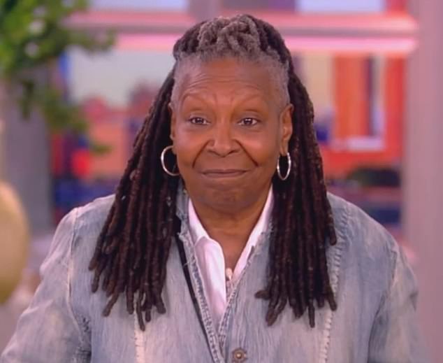 the view's sara haines shares cryptic message about 'changing things that are weighing you down' as she's noticeably absent from talk show - with co-host whoopi goldberg telling fans 'hopefully she'll be back'