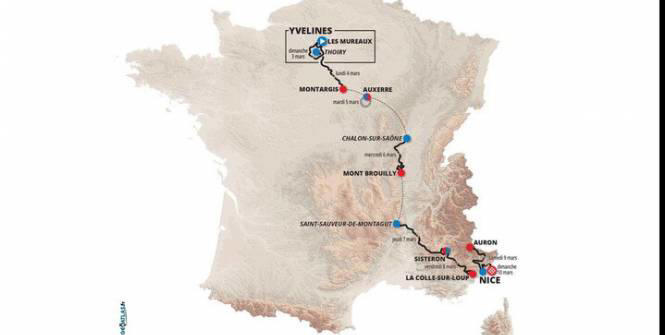Parcours complet du ParisNice 2024, étape par étape