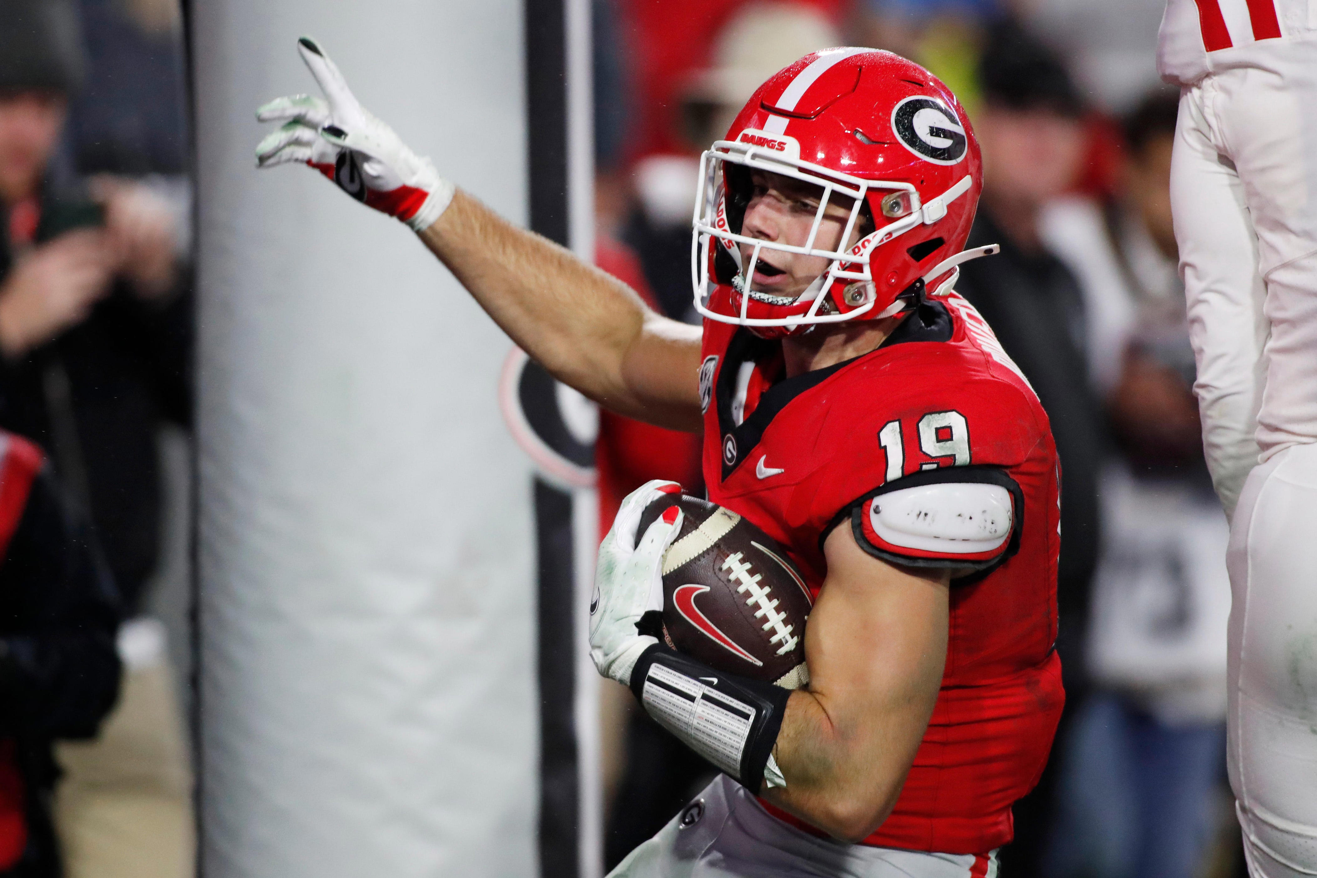 Georgia TE Brock Bowers Not Working Out At The NFL Combine