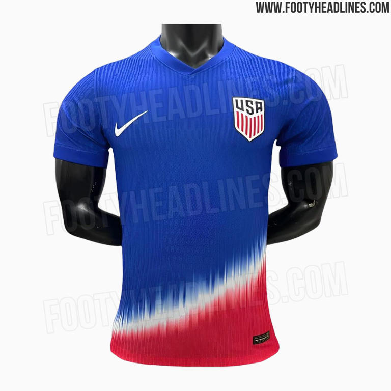 Report 2024 US Soccer jerseys leaked