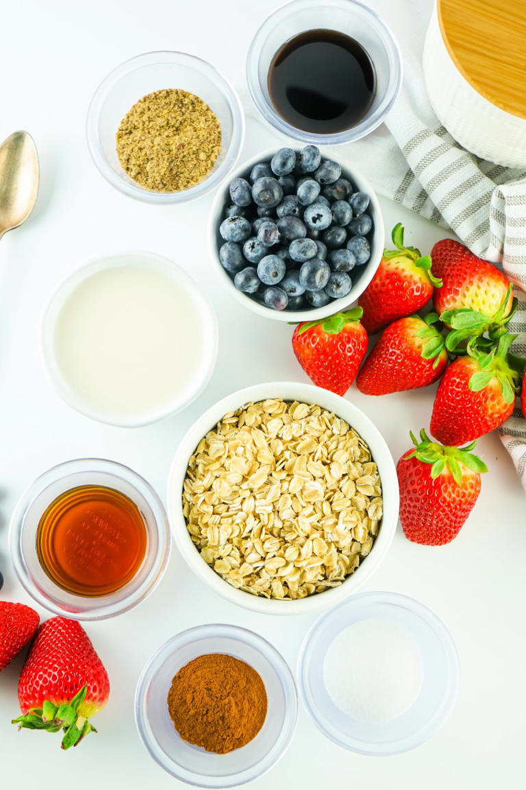 Easy Overnight Oats With Fruit