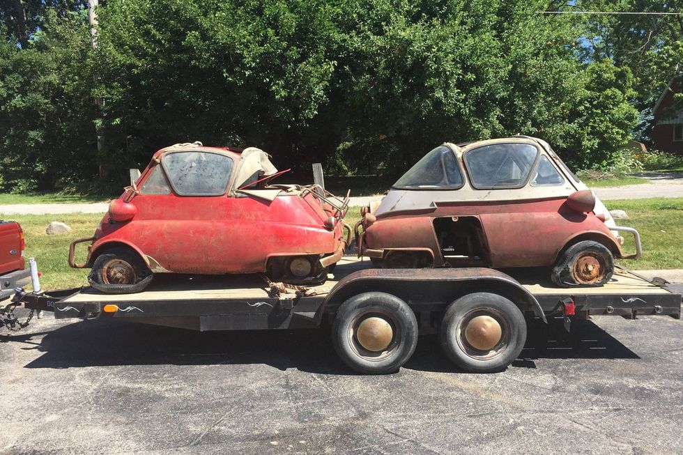 record-setting sale of a 1957 bmw isetta microcar on the hemmings.com marketplace
