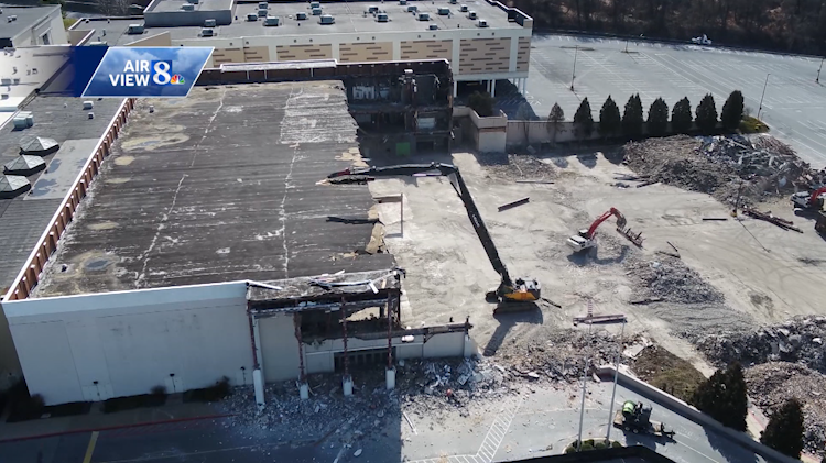 Demolition gets underway at a Susquehanna Valley mall