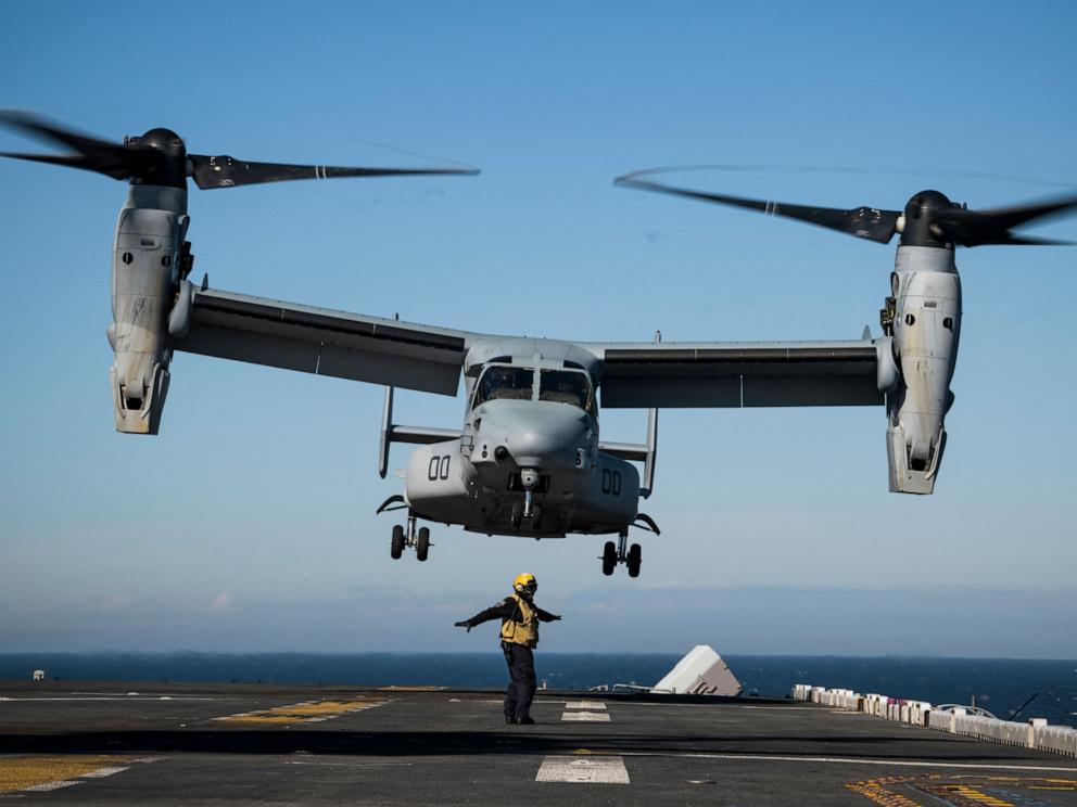 pentagon to lift grounding order on v-22 osprey, 3 months after deadly crash