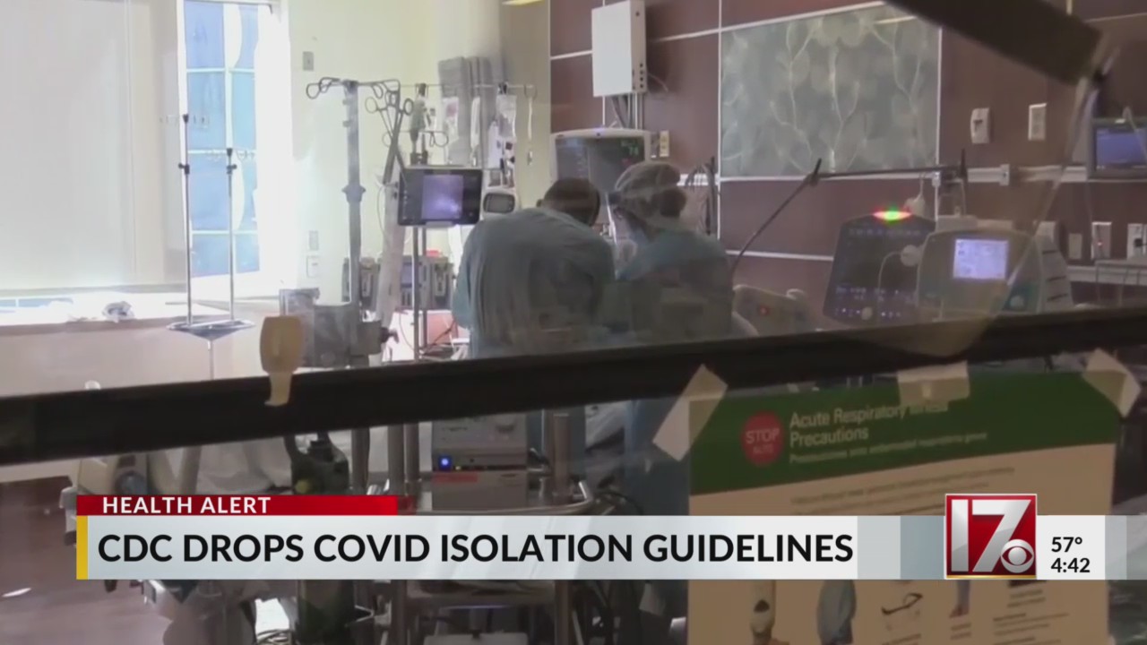 Health Alert: CDC Drops COVID Isolation Guidelines