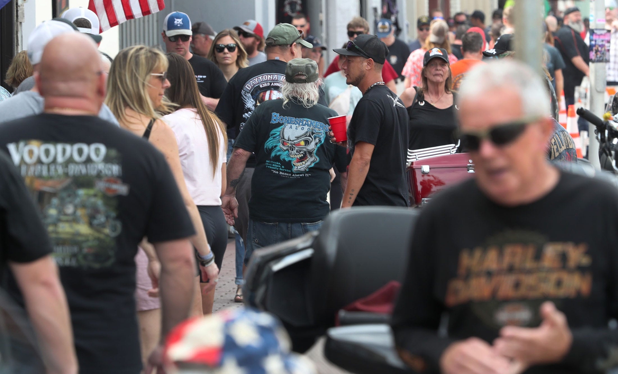 Zoom into Daytona Beach Bike Week 2024