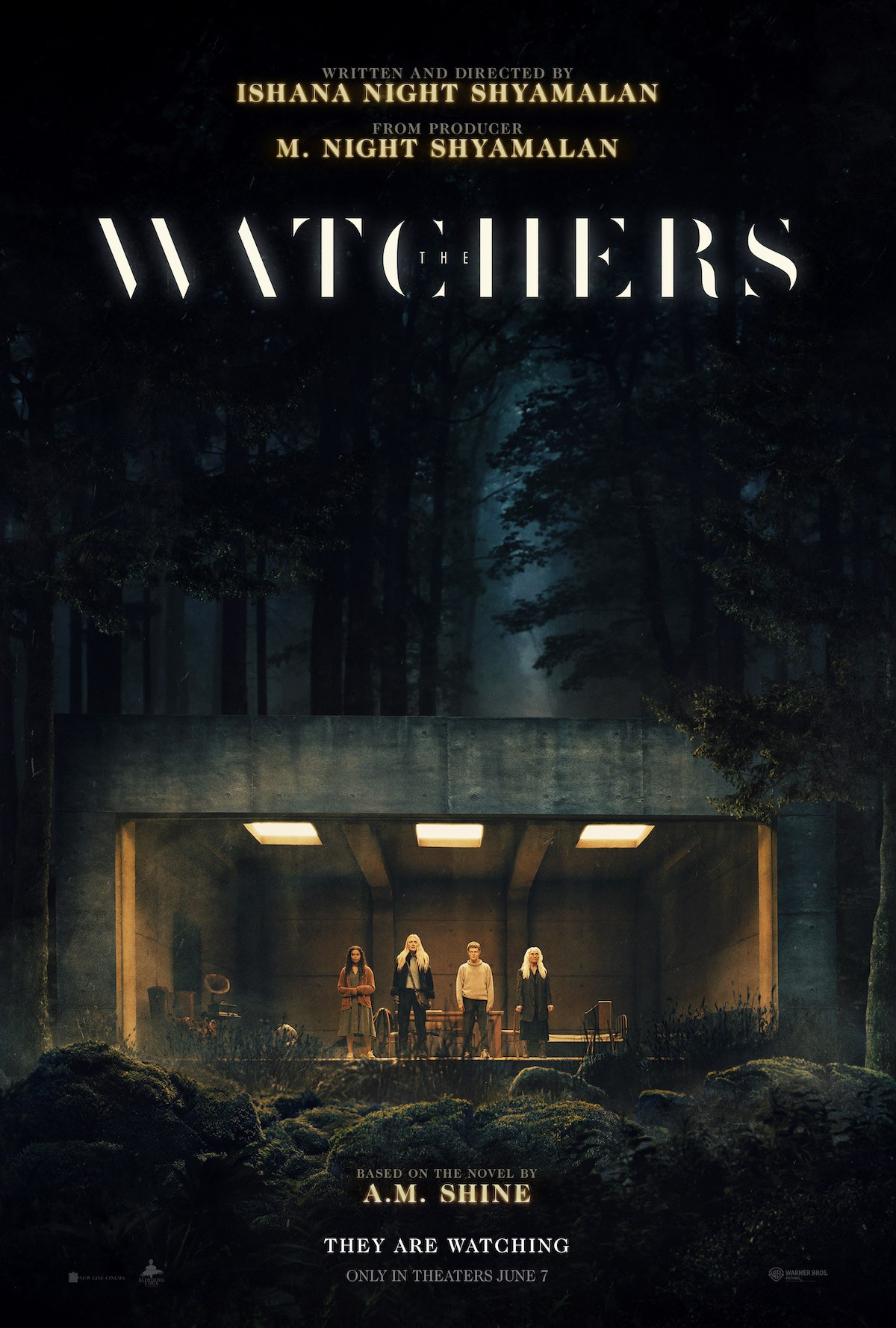 Dakota Fanning is back in this new horror thriller that follows Mina, an artist who gets stranded in a huge, untouched Irish forest. Things take a turn for the better when Mina finds shelter with three strangers — until she learns they're being watched by mysterious creatures every single night. <em>The Watchers hits theaters June 7, and stars</em><em> Dakota Fanning, Georgina Campbell, Oliver Finnegan, and Olwen Fouere.</em>