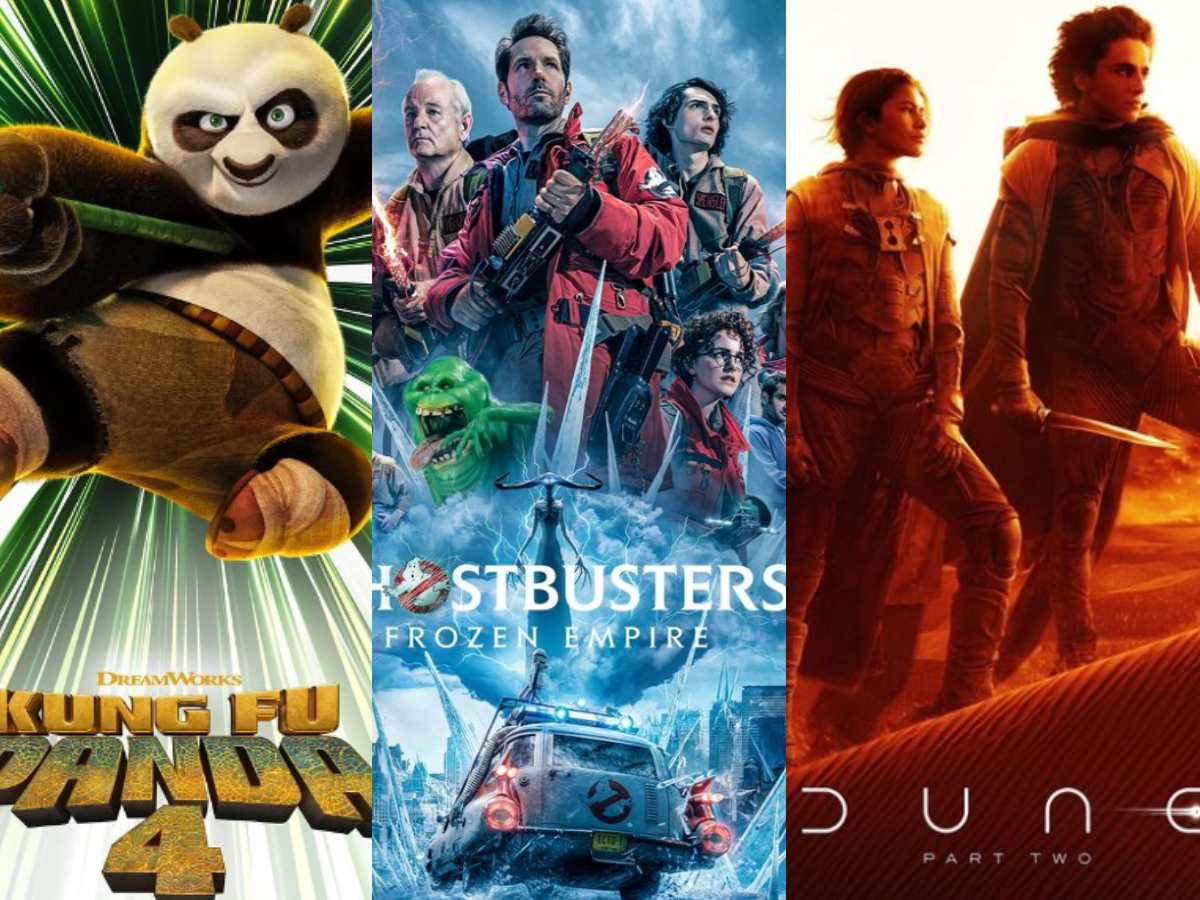 estrenos de cine marzo 2024: ‘dune’, ‘kung fu panda’ y ‘los cazafantasmas’