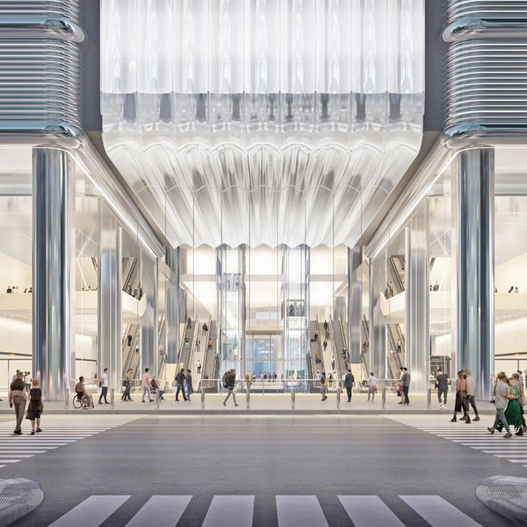 Foster + Partners set to redesign New York transit terminal around ...