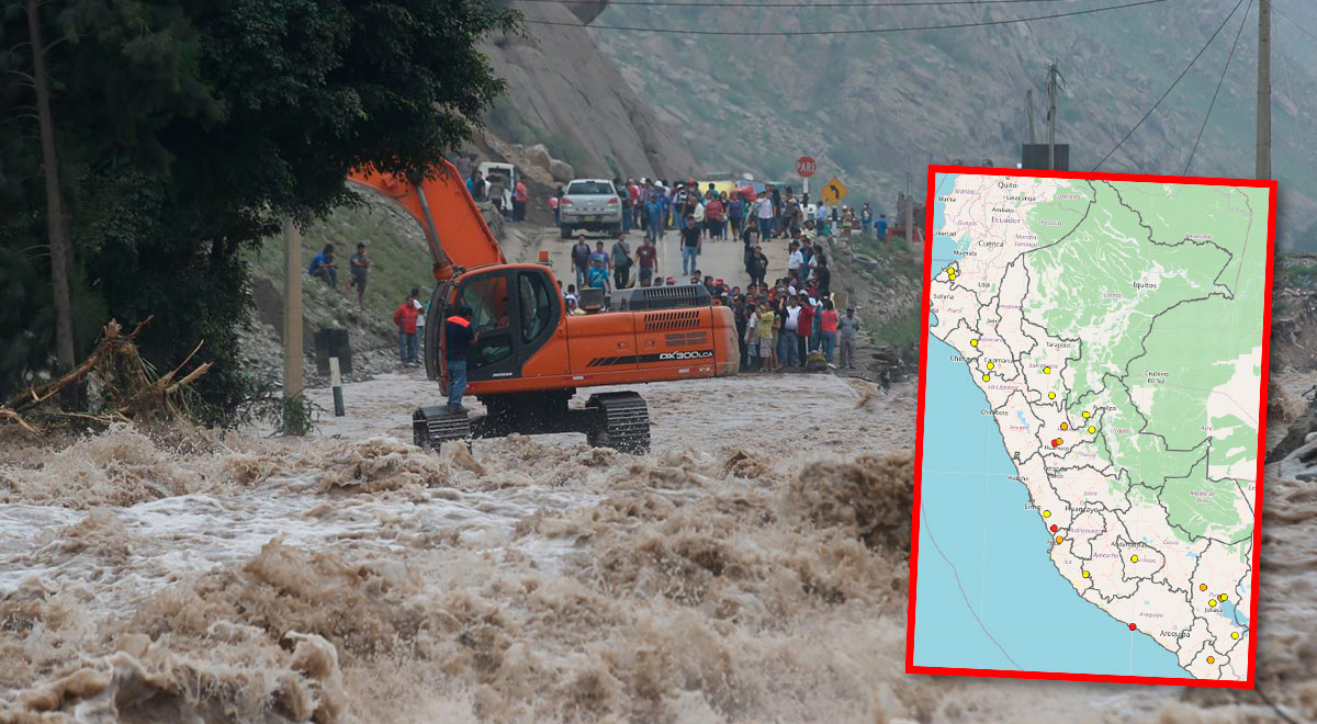 senamhi advierte posibles desbordes de ríos en lima y otras 2 regiones: aquí zonas en peligro