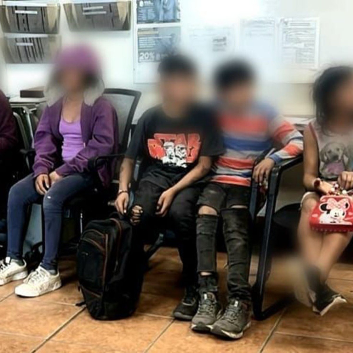 pedían comida en la calle; escuadrón violeta rescata a niños en mexicali
