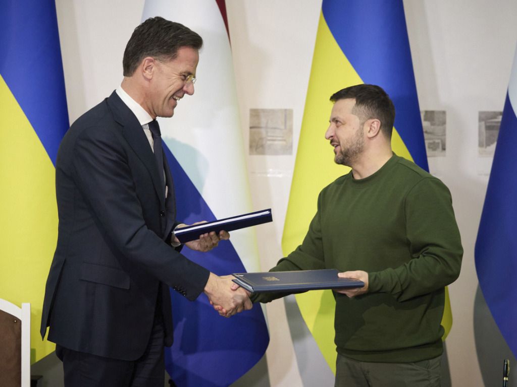 ukraine unterzeichnet mit niederlande nächstes sicherheitsabkommen