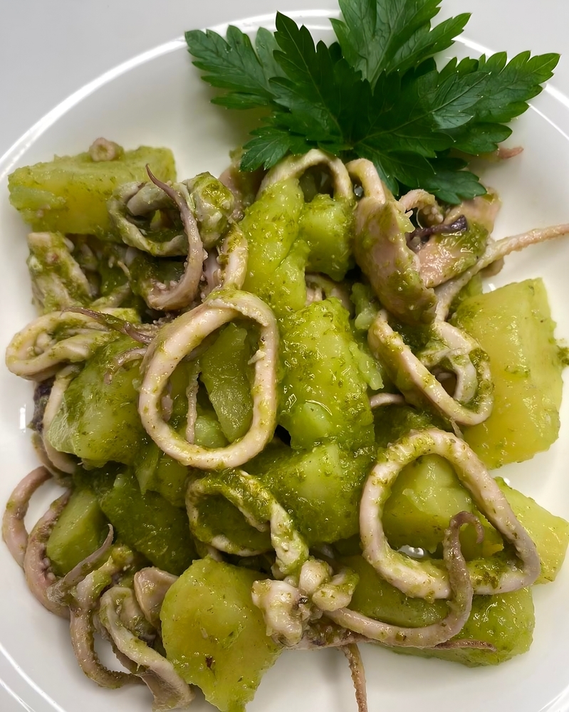 prepara unos calamares en salsa verde con pocos ingredientes
