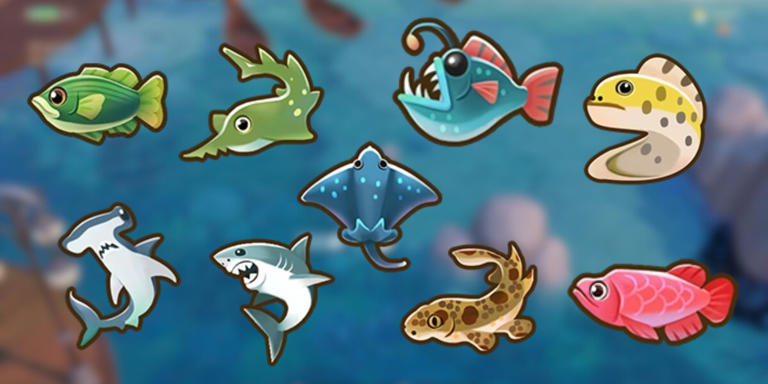 Coral Island: All Legendary Fishes (& How to Catch Them)