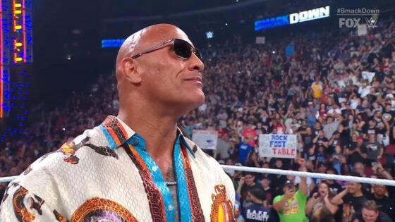 Dwayne The Rock Johnson Drops Hint About Next Wardrobe Ahead of SmackDown 3/8