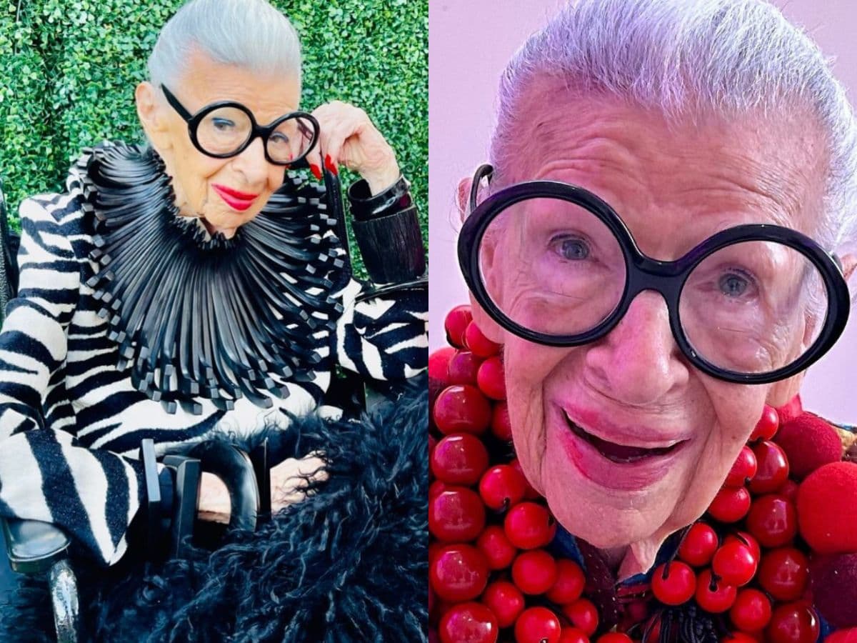 muere la icónica diseñadora estadounidense iris apfel a los 102 años