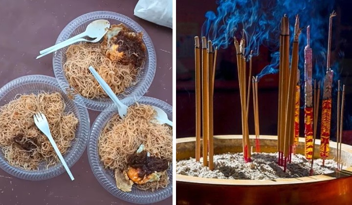 foul fare at johor temple fair: patron’s displeasure over sour noodles