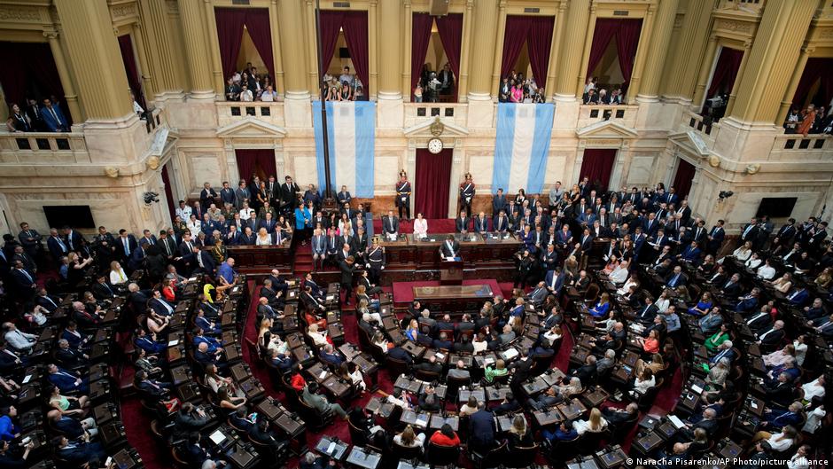 argentina's milei vows to 'push' reforms despite opposition