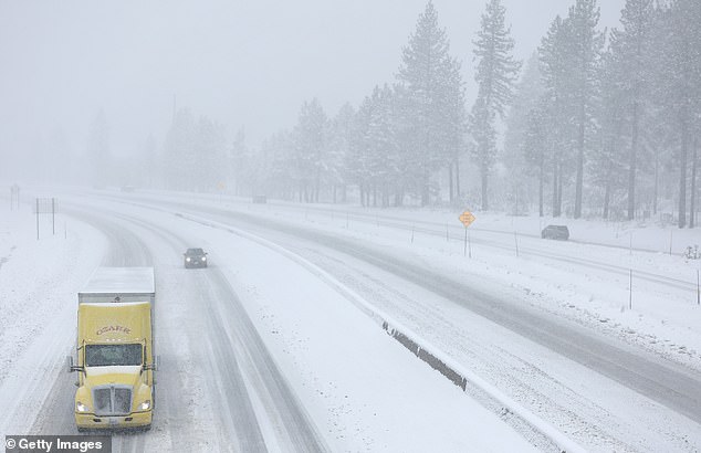california and nevada are battered monster 'life-threatening' blizzard with 145mph winds and tornado warnings - forcing ski resorts to shut amid avalanche fears