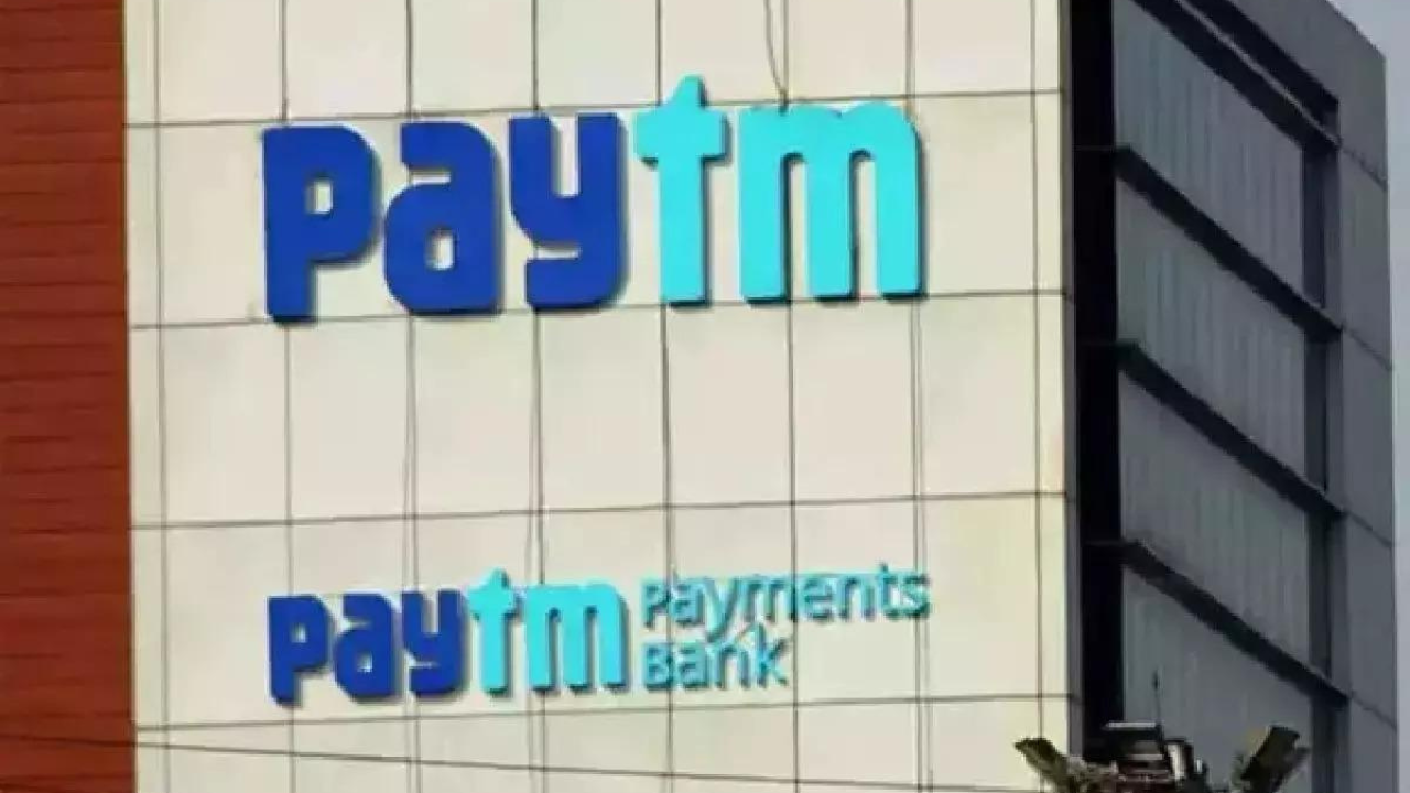 paytm shares drop 2.5% after government fines payments bank