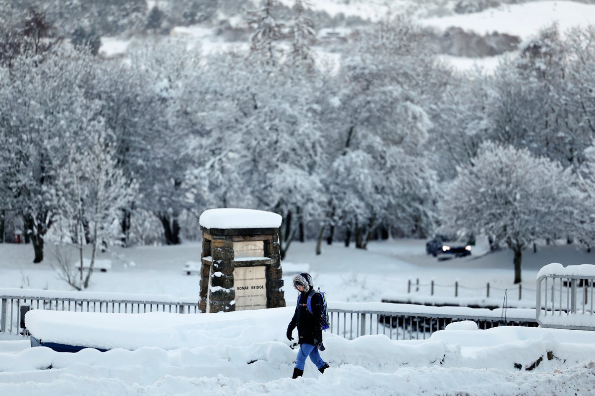 Met Office Issues Weather Warning For Snow Across Parts Of UK