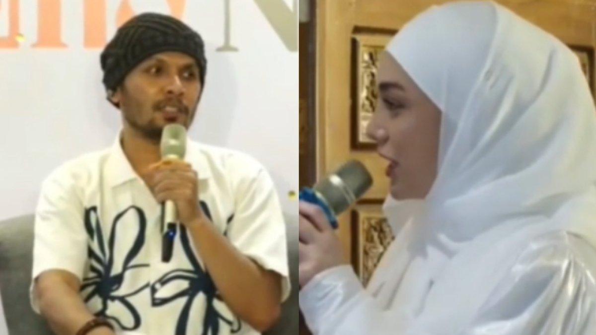 5 Momen Celine Evangelista Ikut Kajian Ustaz Hanan Attaki,Anggun ...