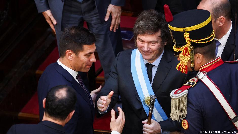 argentina's milei vows to 'push' reforms despite opposition