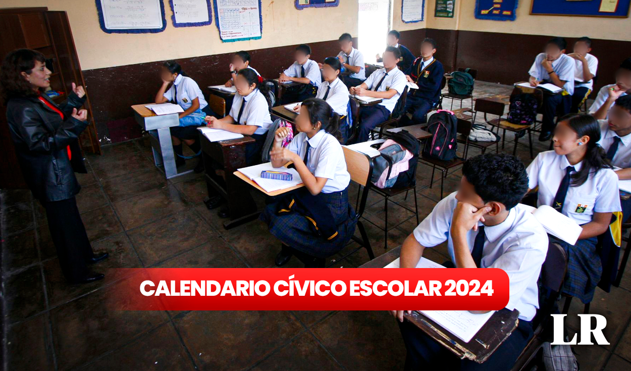calendario cívico escolar 2024 en perú, vía minedu: conoce las fechas conmemorativas desde marzo