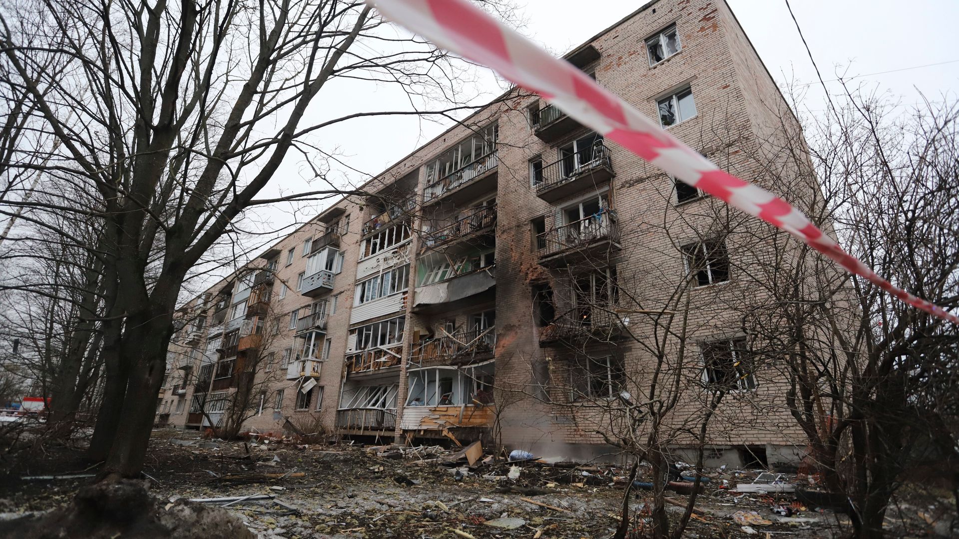 russland-ukraine-krieg: drohne beschädigt offenbar wohnhaus in st.-petersburg