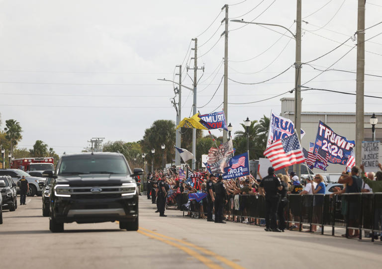 Former President Trump leaves Fort Pierce; hearing in classified ...