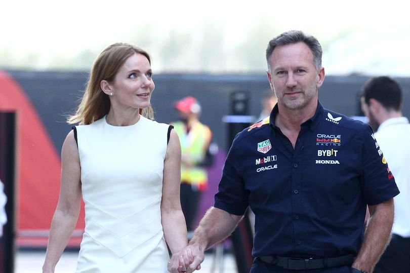 Geri And Christian Horner Walk Hand In Hand At Grand Prix As She ...