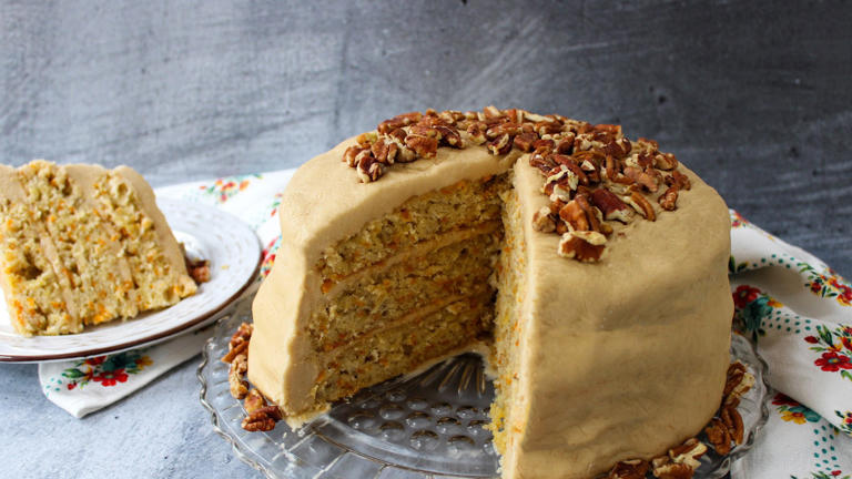 Photo of Caramel-frosted Hummingbird Cake Just A Pinch Recipes