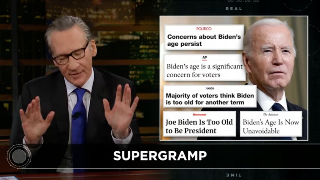 Bill Maher Gives Blistering Monologue On Biden Age: ‘Walks Like A ...