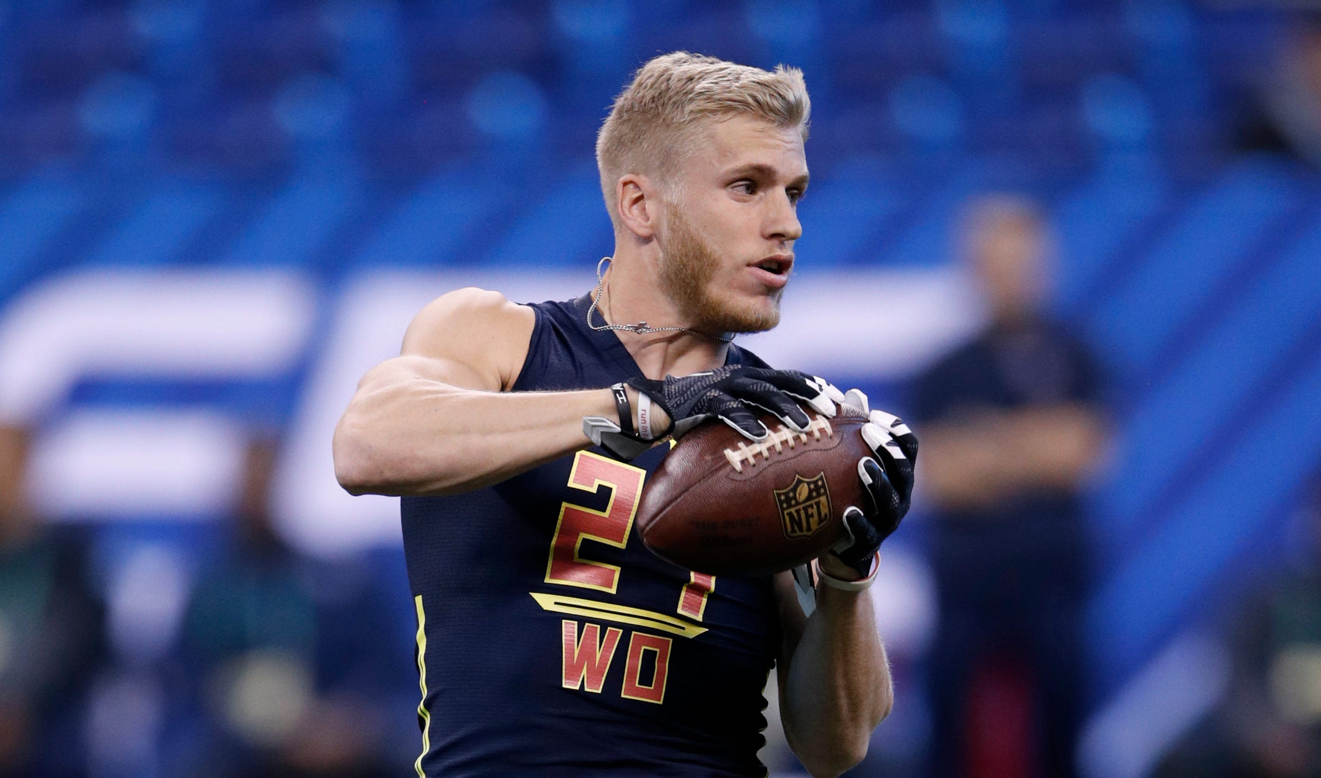 cooper kupp shares a message for prospects testing at the nfl combine