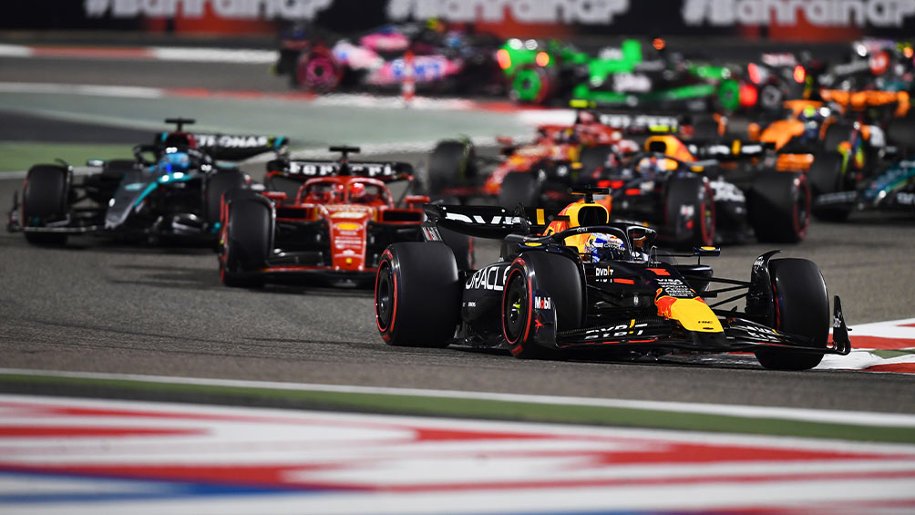 gp de bahréin: checo pérez es segundo y sube a su primer podio de 2024; verstappen arranca aplastante