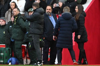 nottingham forest owner chases referee following late loss to liverpool