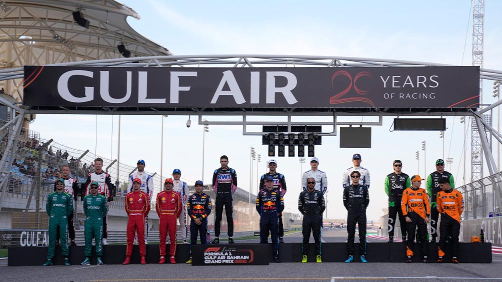 gp de bahréin: checo pérez es segundo y sube a su primer podio de 2024; verstappen arranca aplastante