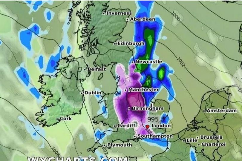 New UK Snow Maps Show When And Where Arctic Blast Will Hit Yorkshire