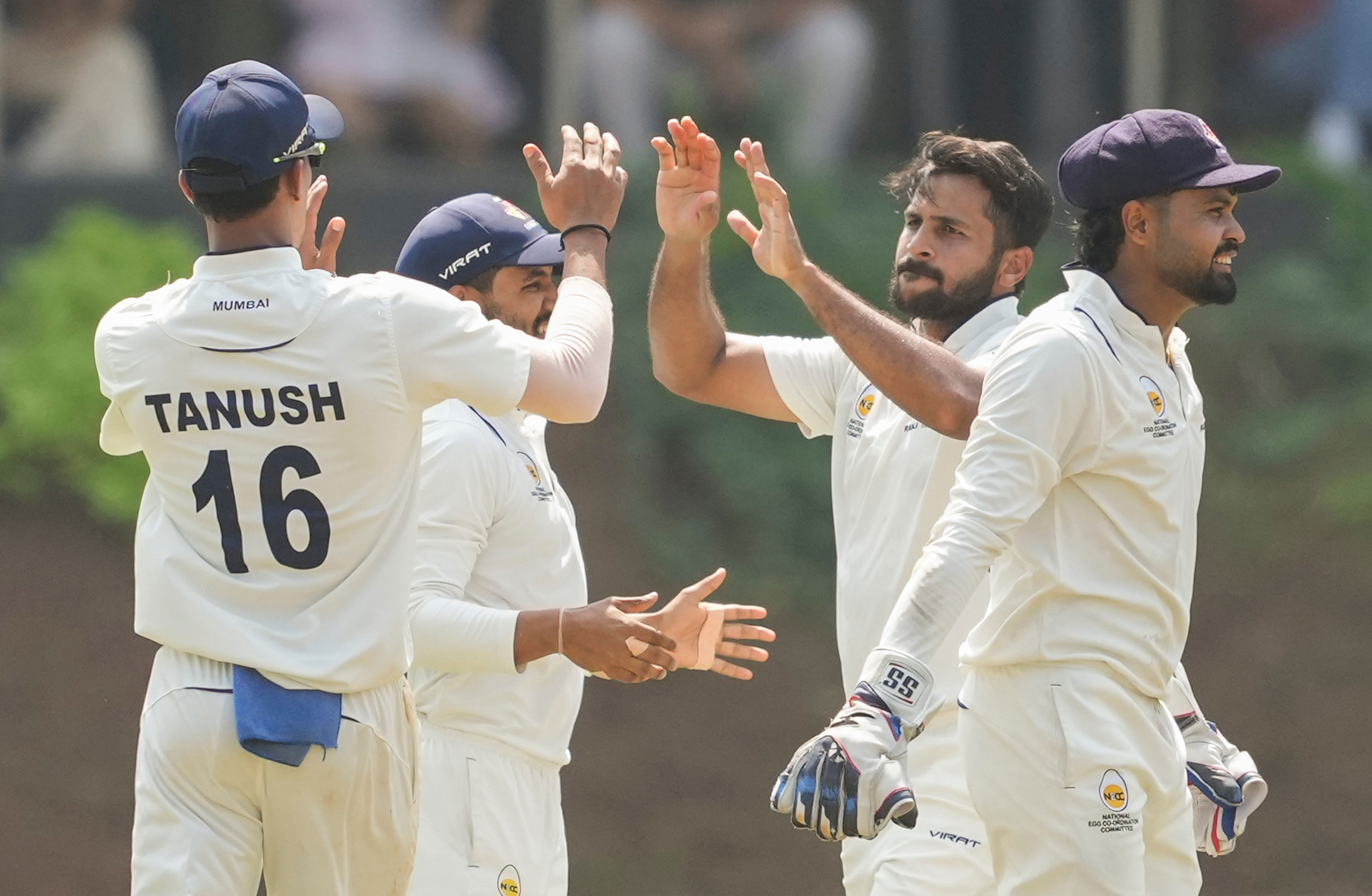 Ranji semifinal Mumbai take opening day honours after skittling out