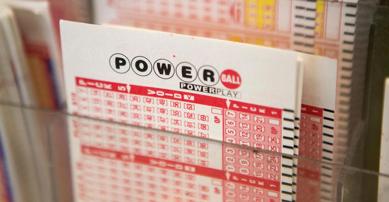 A Powerball ticket