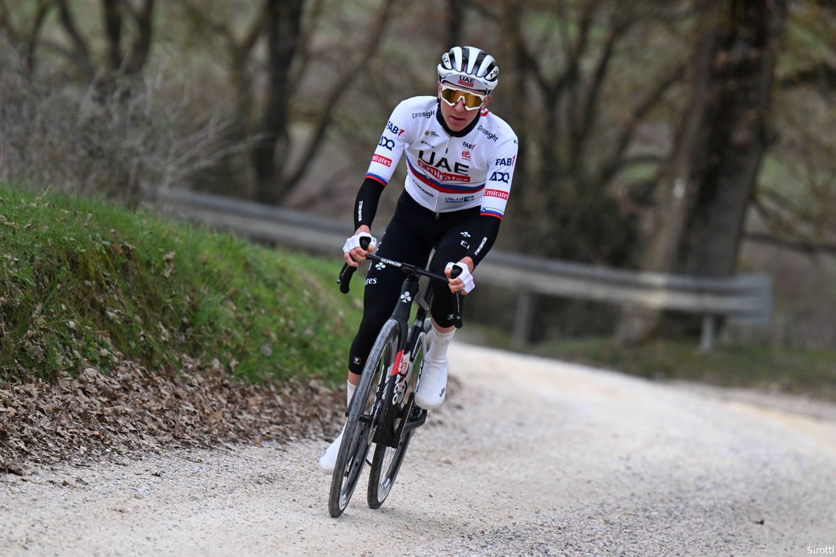 live strade bianche 2024 | de grote pogacar-show, met mooie bijrol voor van gils