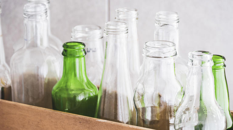 Diy A Beautiful Pendant Light Using Upcycled Glass Bottles