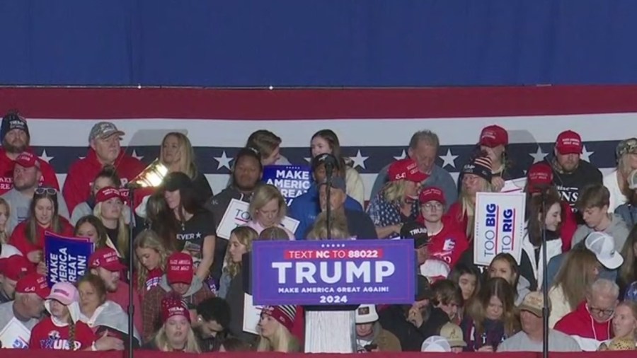 Donald Trump Speaks At Greensboro Coliseum Rally