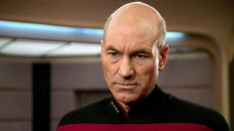 Star Trek: The Next Generation featured Sir Patrick Stewart as Captain Jean-Luc Picard, in what has become one of his most iconic roles
