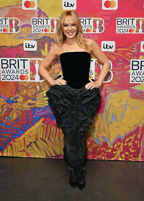black and white dominates the style at the 2024 brit awards
